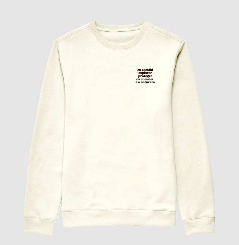 Eu escolhi proteger os animais e a natureza (Minimal)