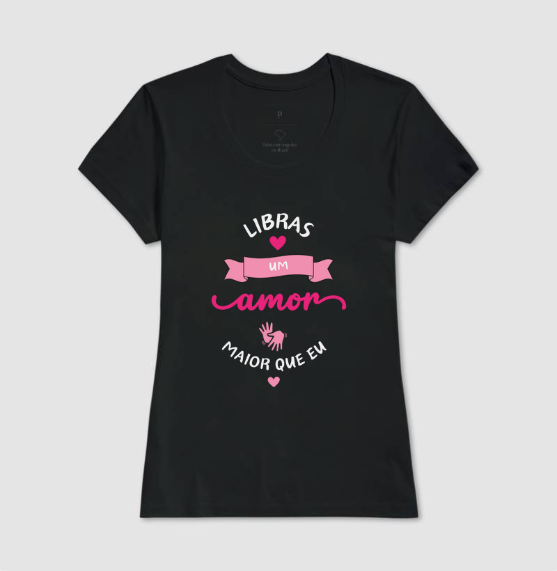 Libras um amor maior que eu 