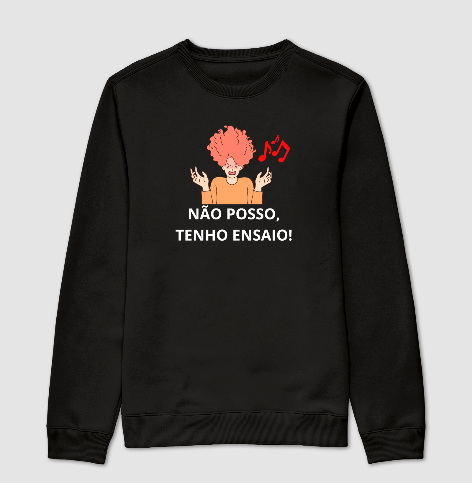 NÃO POSSO, TENHO ENSAIO !