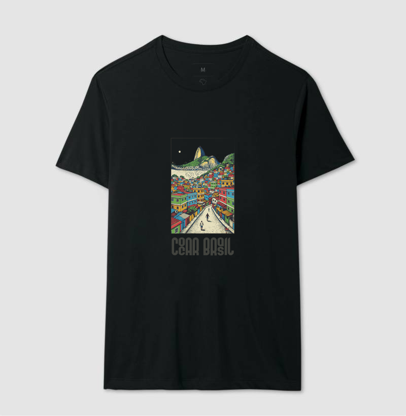 Camiseta - Coleção Brasil - Favela Carioca