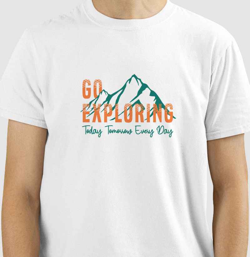 Camiseta Go Exploring