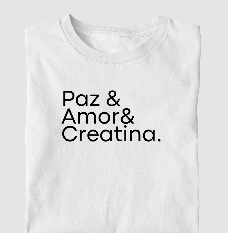 Paz e Amor e Creatina
