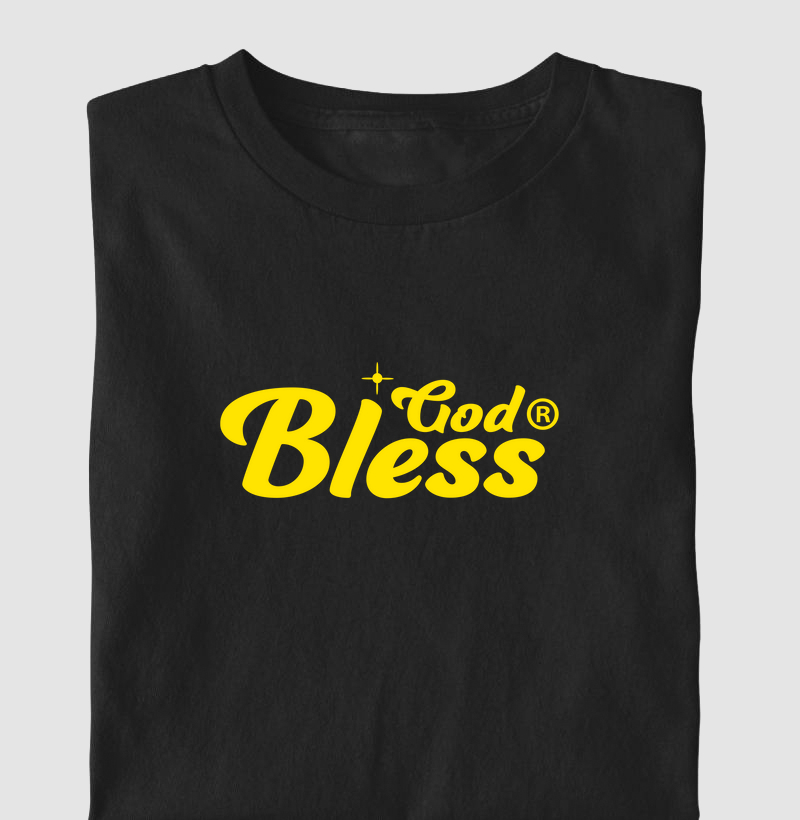 Camiseta God Bless 80's Vibes