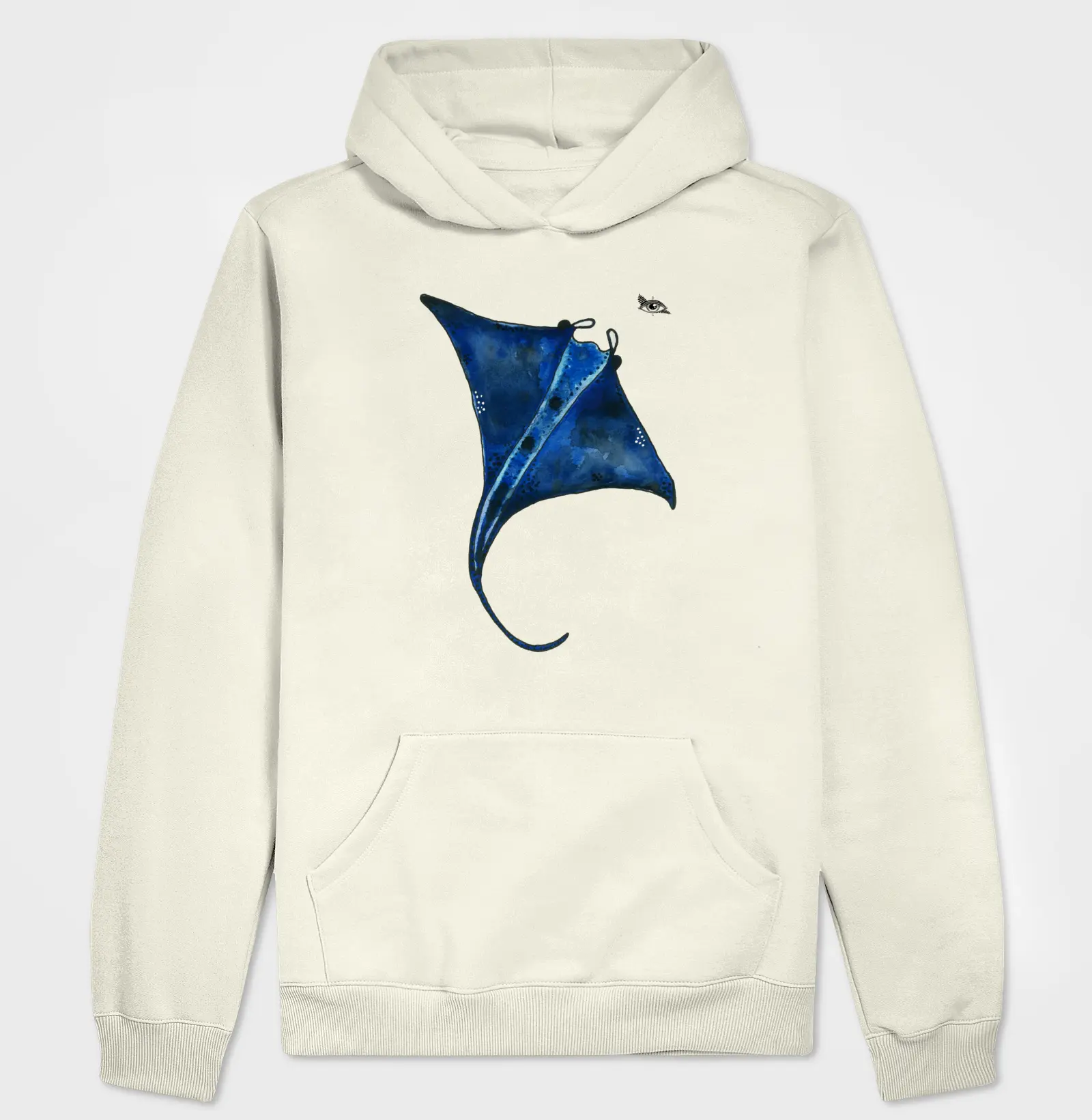 Hoodie Moletom - Arraia Aquarela