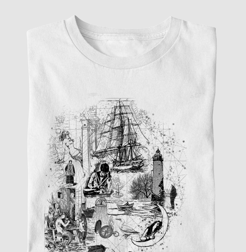 Camiseta Mistérios do Mar