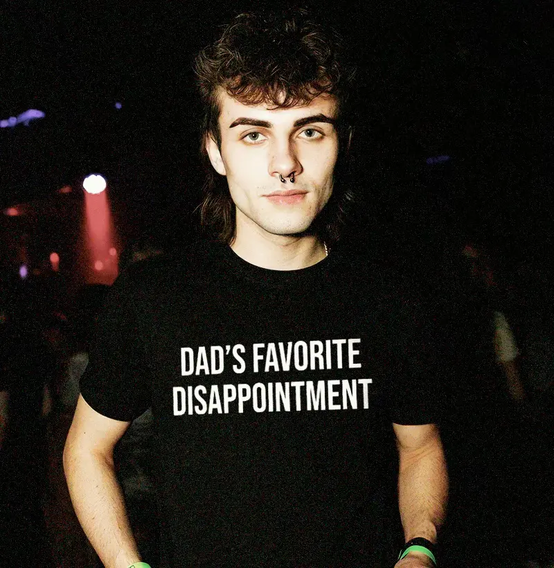dad's favorite disappointment | camiseta de algodão pima premium
