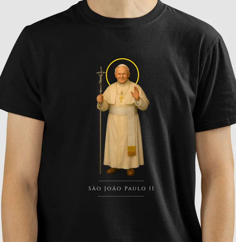 Camiseta Católica – São João Paulo II