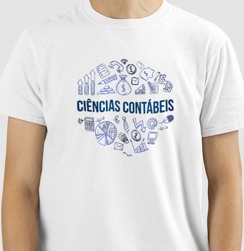 Camiseta "Ciências Contábeis"