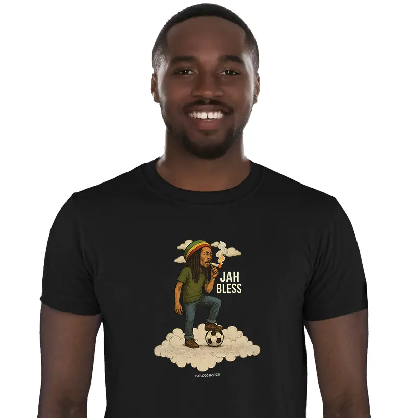 Camiseta BR00134 Jah Bless Bob 🙏🏿