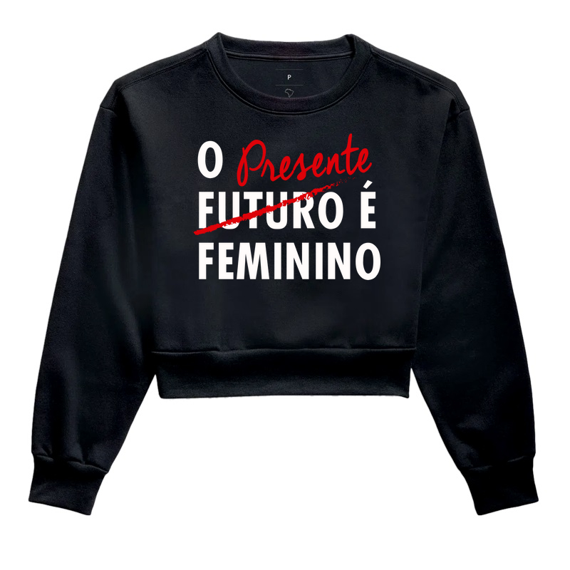 Camiseta O Presente É Feminino