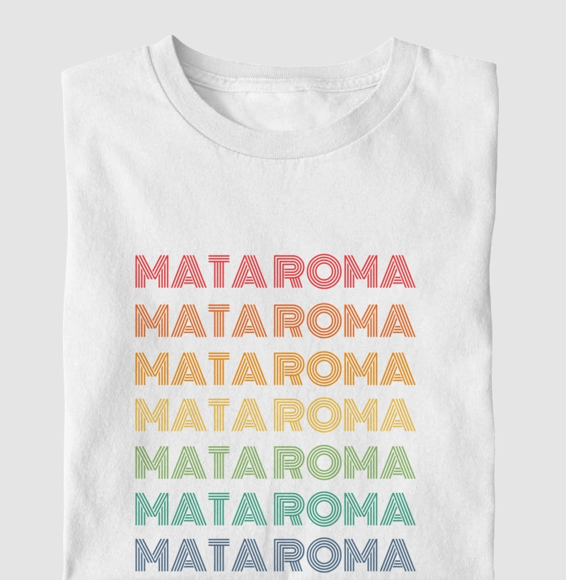 Mata Roma Letreiro Retrô