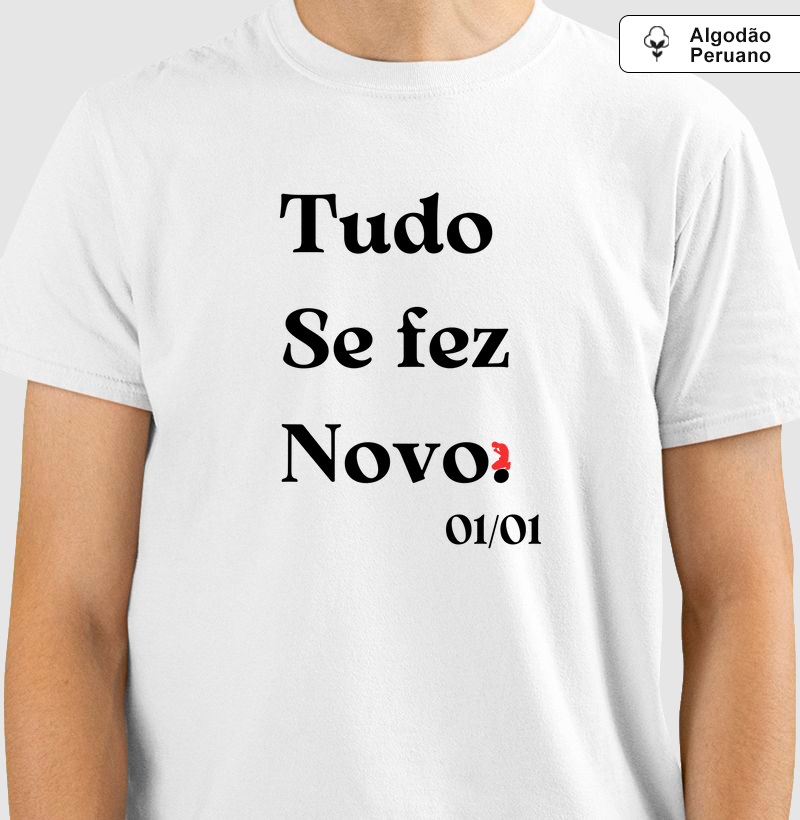 Tudo Se fez Novo. (letra preta)