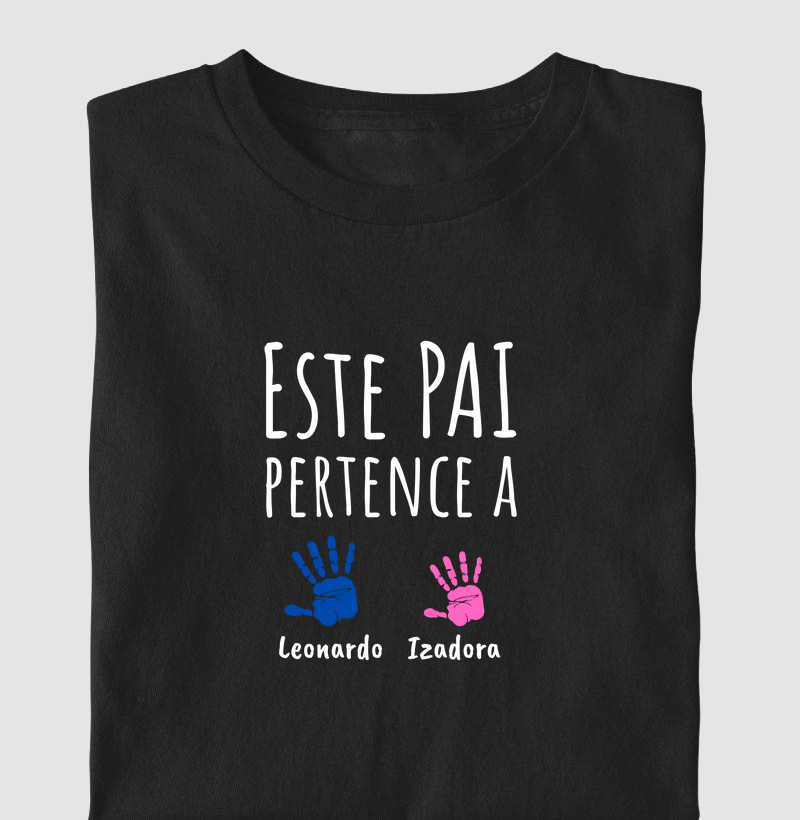 Este pai pertence a: Iza e Leo