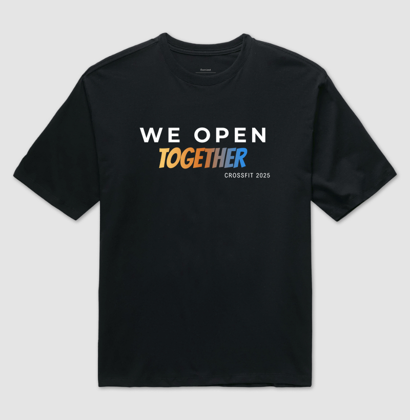 We open together