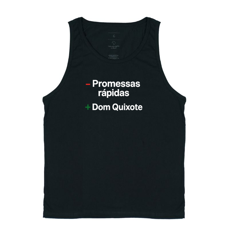 - promessas rápidas + dom quixote 