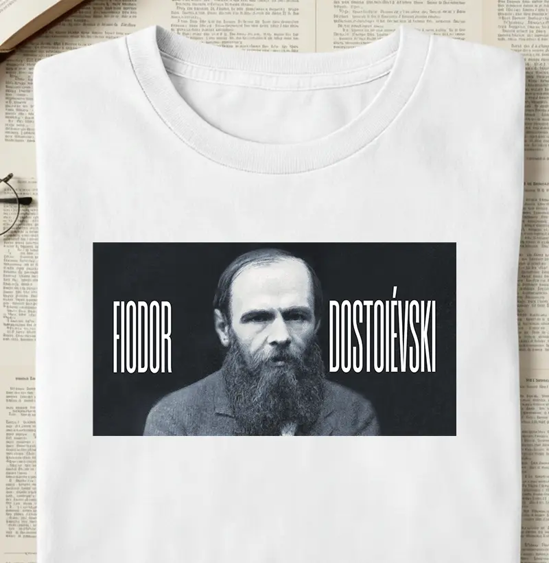 Camiseta Fiodor Dostoiévski