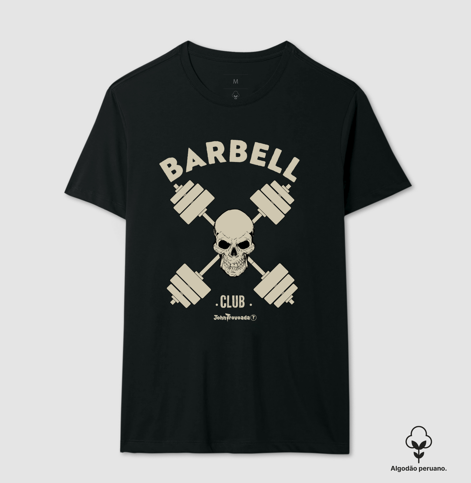 Camiseta Prime Barbell Club Skull