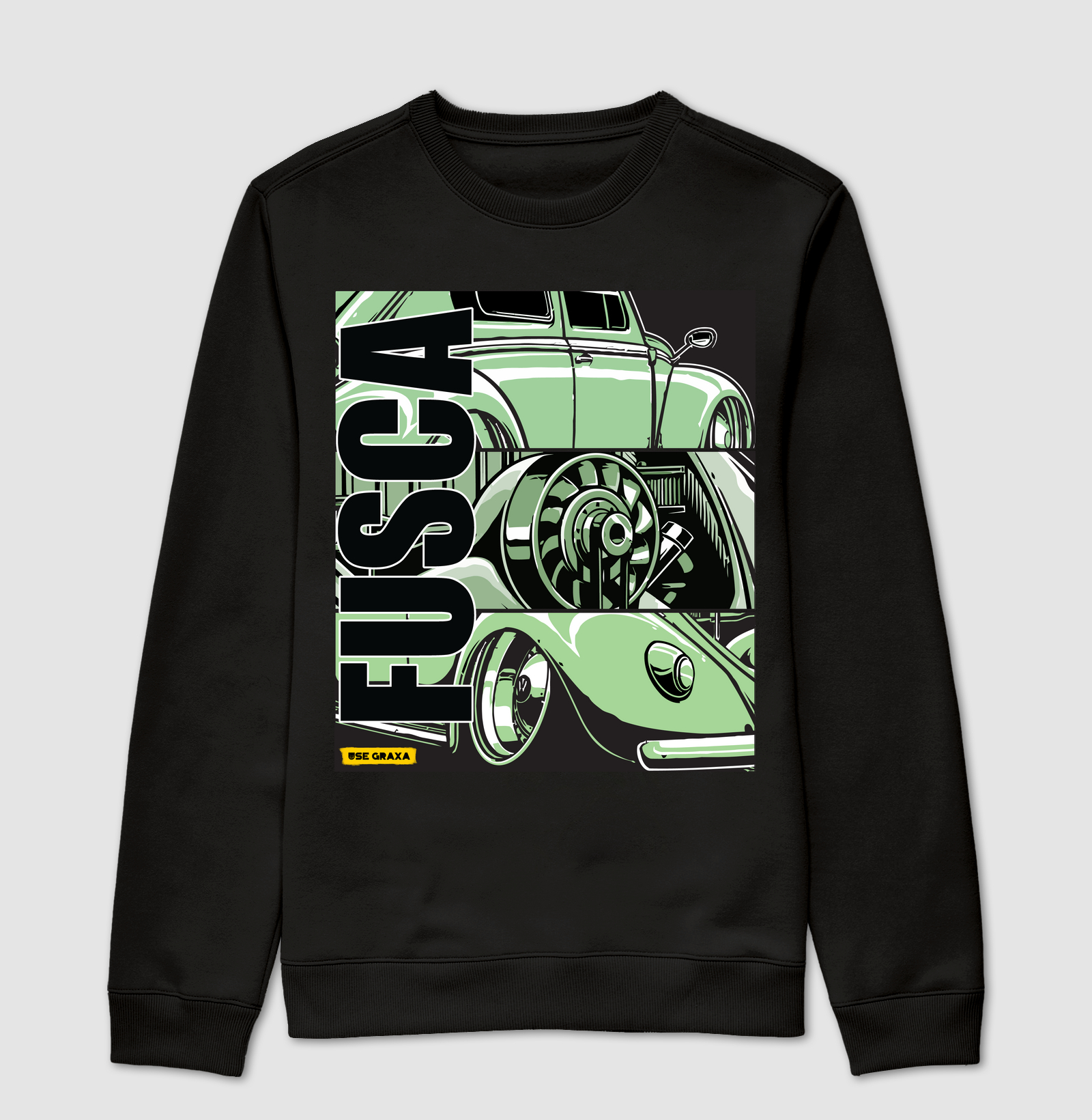 Fusca Ângulos Verde