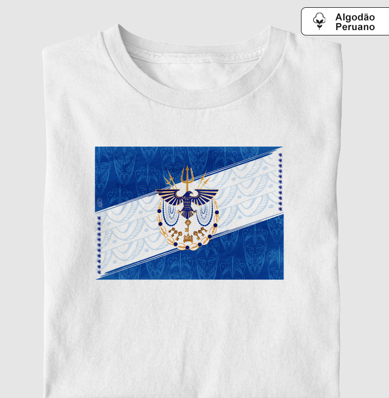 Algodão Peruano - Bandeira Príncipe do Bará (por Orádia Porciúncula)