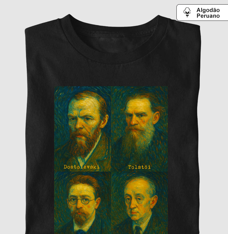 Camiseta - Escritores Russos