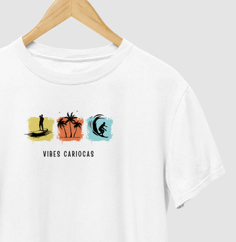 Camiseta Vibes Cariocas