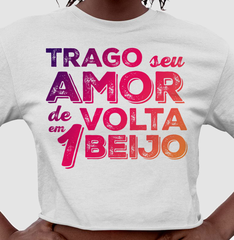 Trago seu amor de volta em 1 beijo
