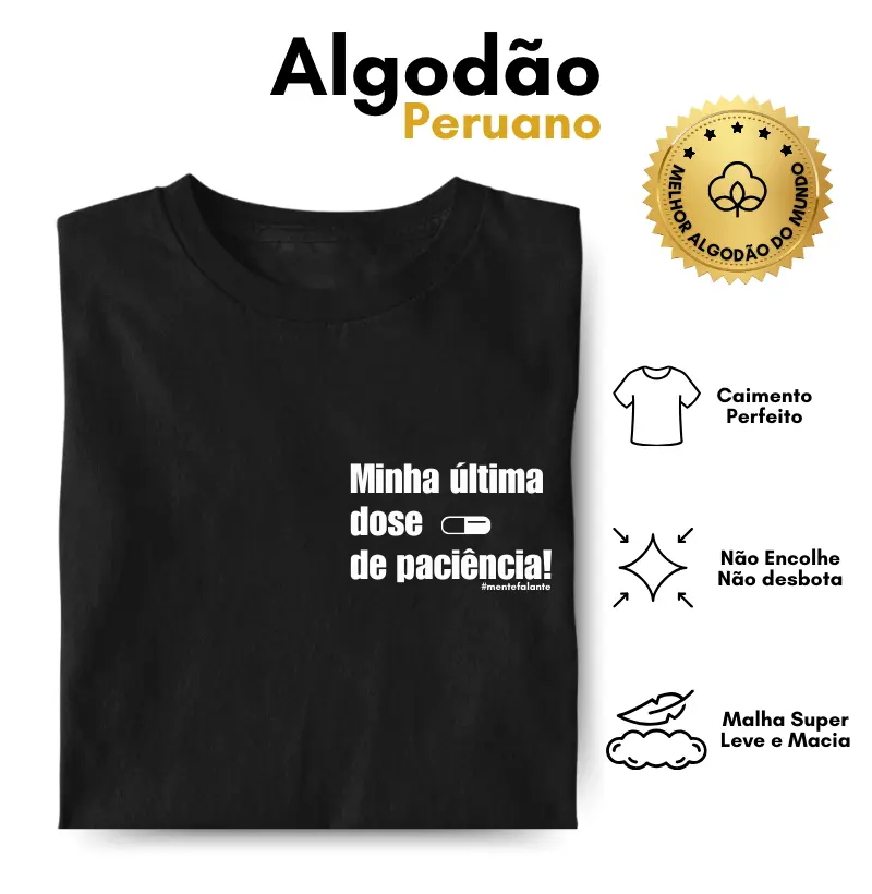 Minha Última Dose de Paciência - Bolso