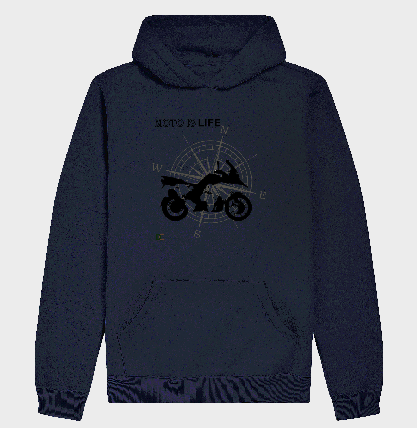 Moletom Hoodie Moto Is Life