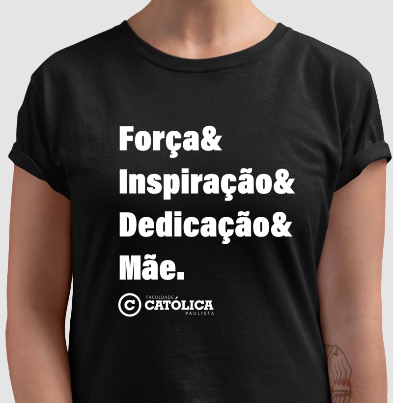Camiseta dia das mães