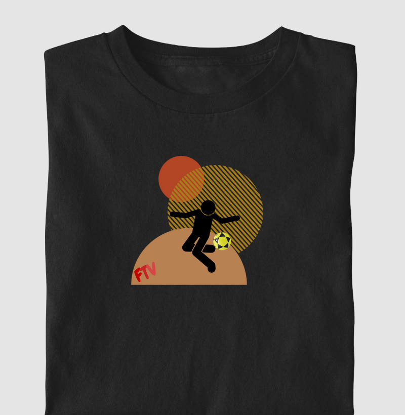 Camiseta futevôlei é arte