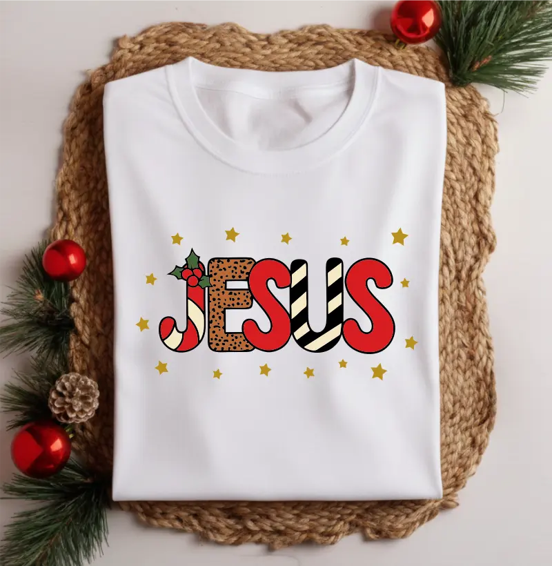 Camiseta Jesus (Natal)