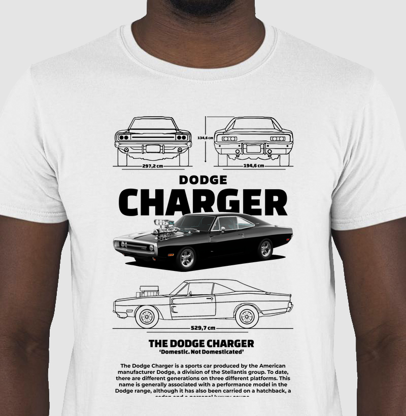 Camiseta Dodge Charger