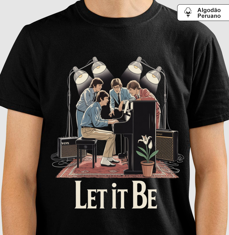Camiseta "Let It Be" - The Beatles
