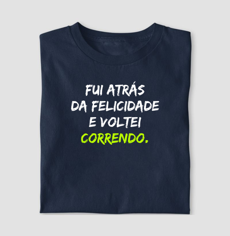 Camiseta Felicidade