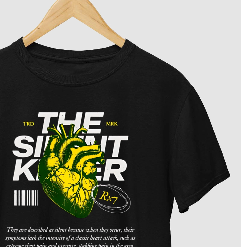 Camiseta Streetwear "The Silent Killer"