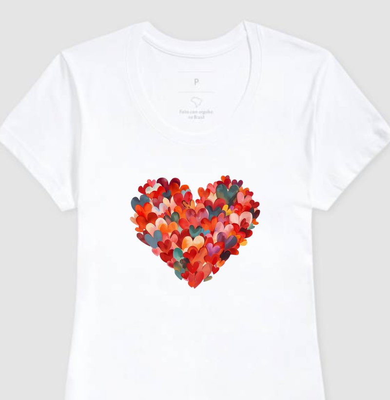 Coração Multicolorido