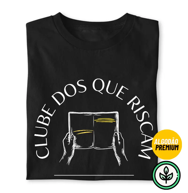 Clube dos que riscam - Algodão Peruano