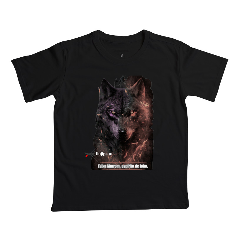Lobo Faixa Marrom