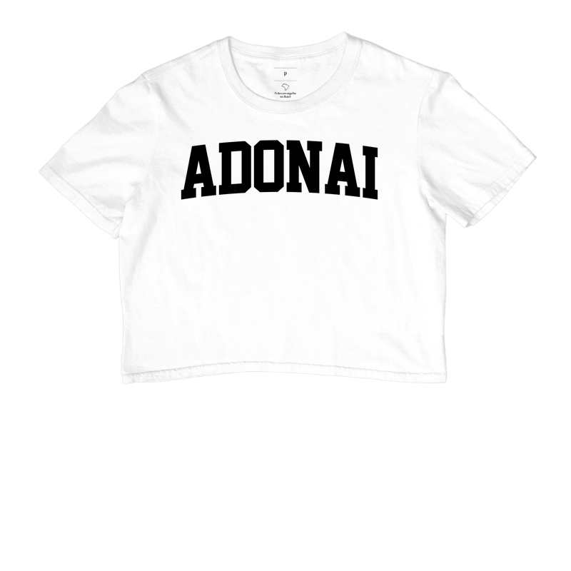 ADONAI — Camiseta Cristã Premium | Loucos Por Jesus