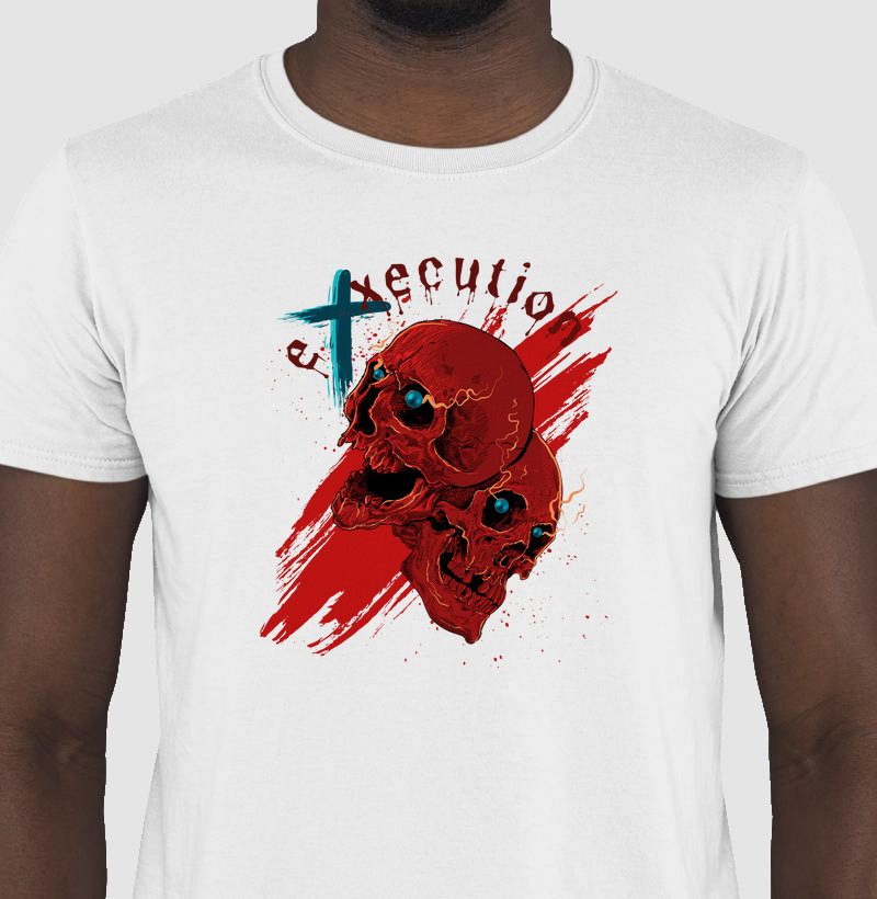 37- CAMISETA CAVEIRA EXECTUION II