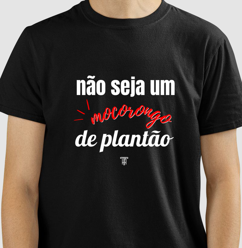 T-Shirt MOCORONGO (preta) Masculina