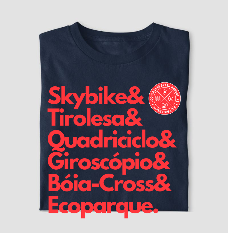Camiseta Ecoparque Palavras
