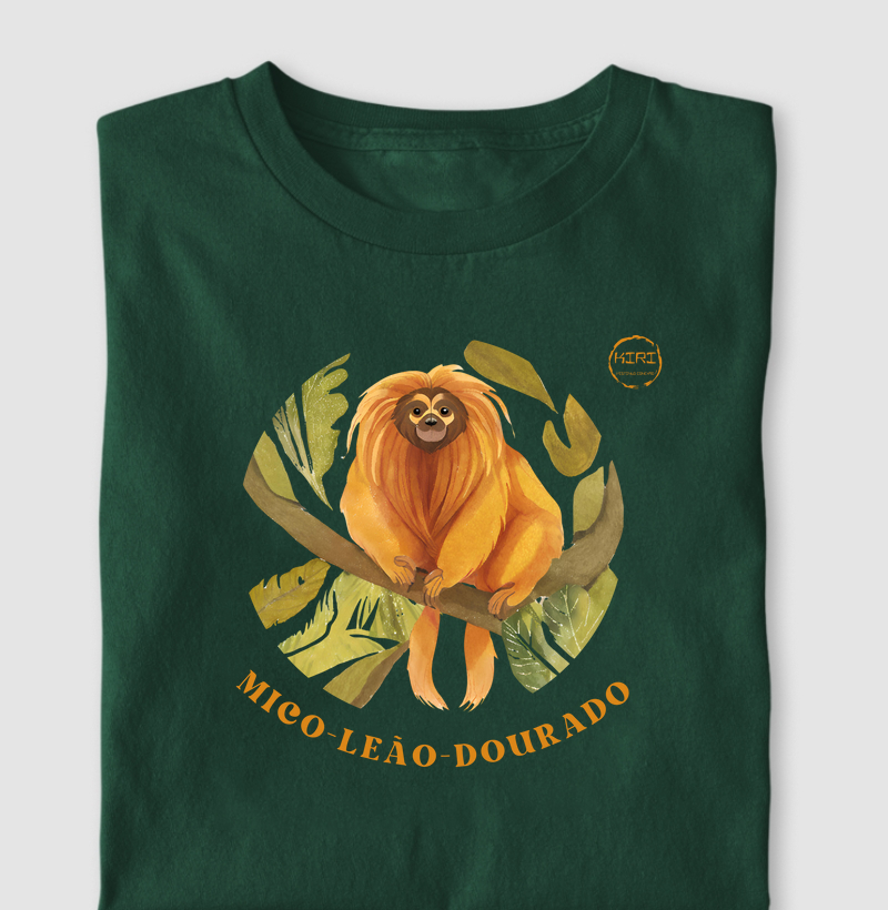 Camiseta KIRI - Mico-Leao-Dourado