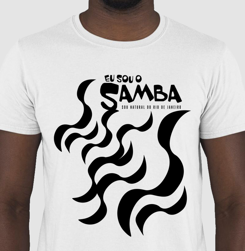 Camiseta Eu Sou o Samba