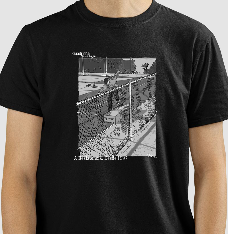 Quadrinha Skate Lovers , estampa maior