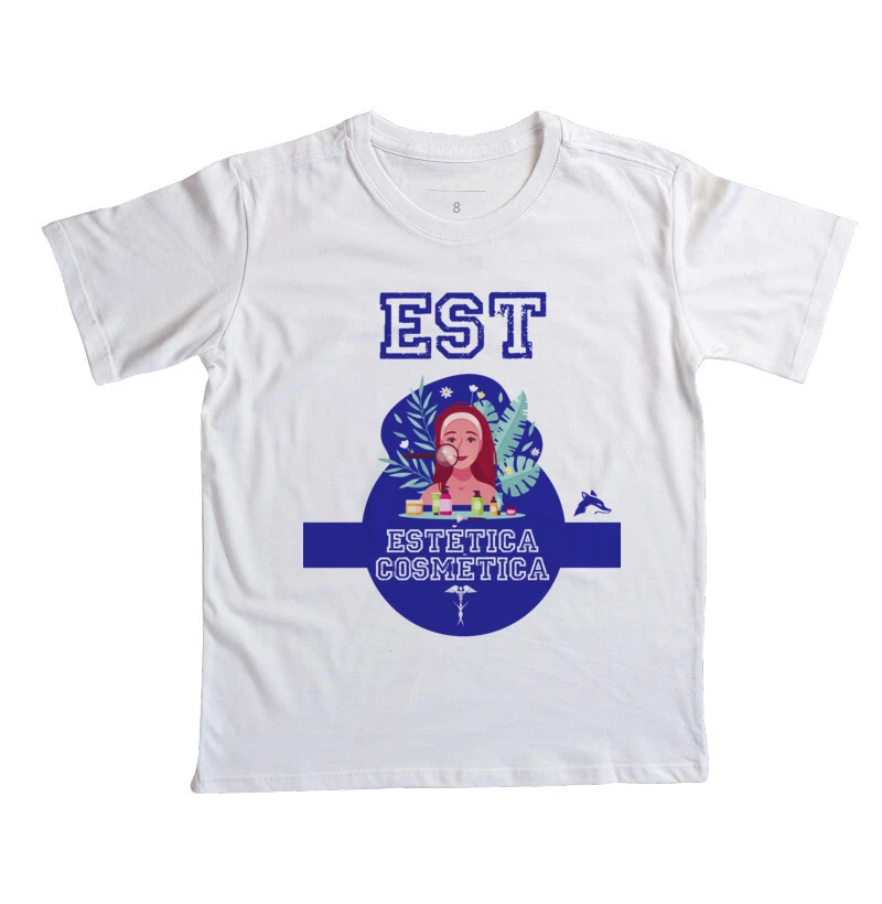 Camiseta Infantil Estética Cosmética 0109