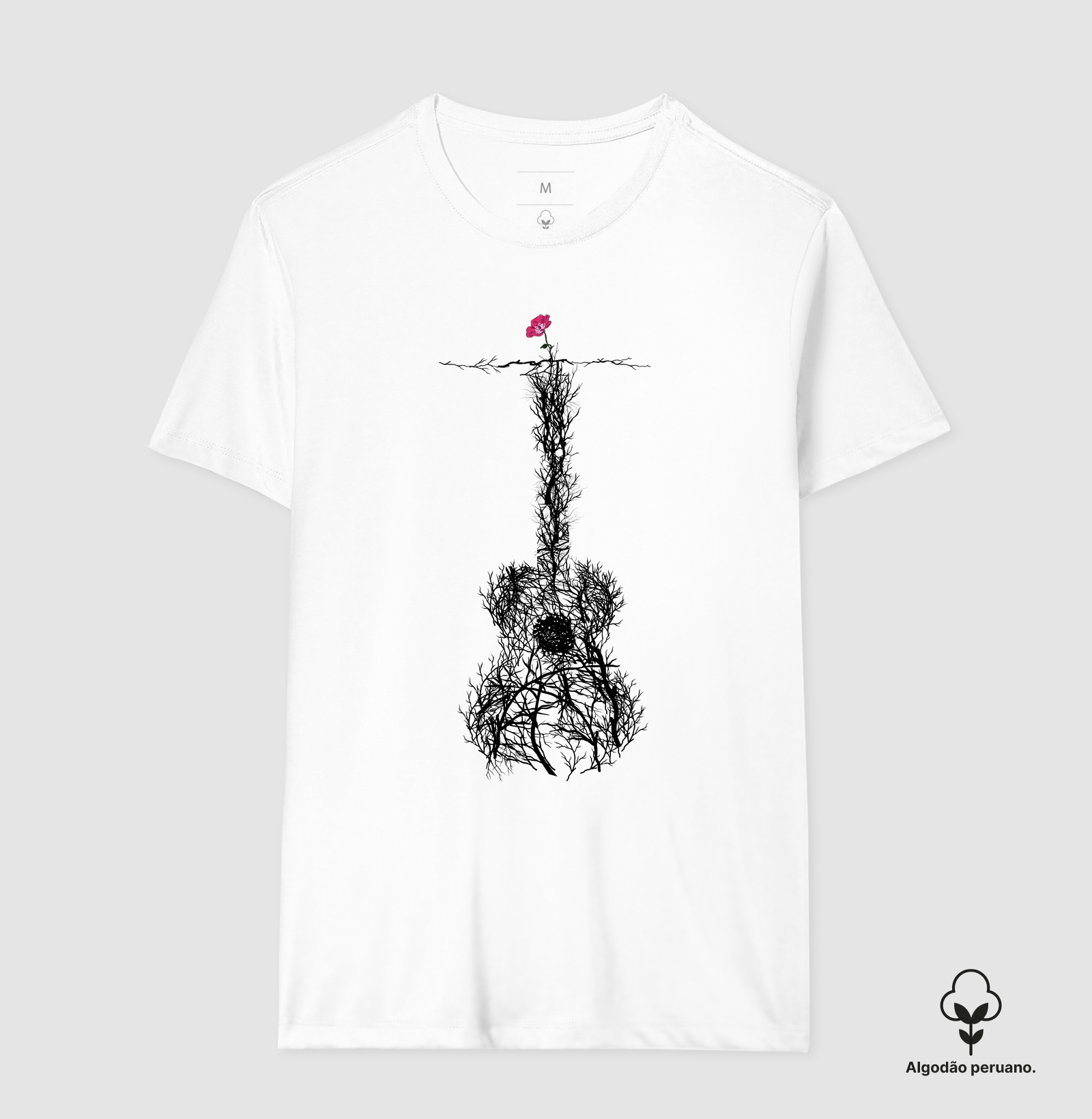 Violão em galho seco