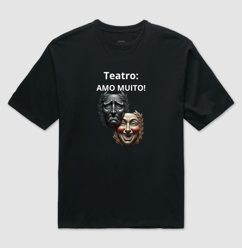 TEATRO AMO MUITO COM MÁSCARAS!
