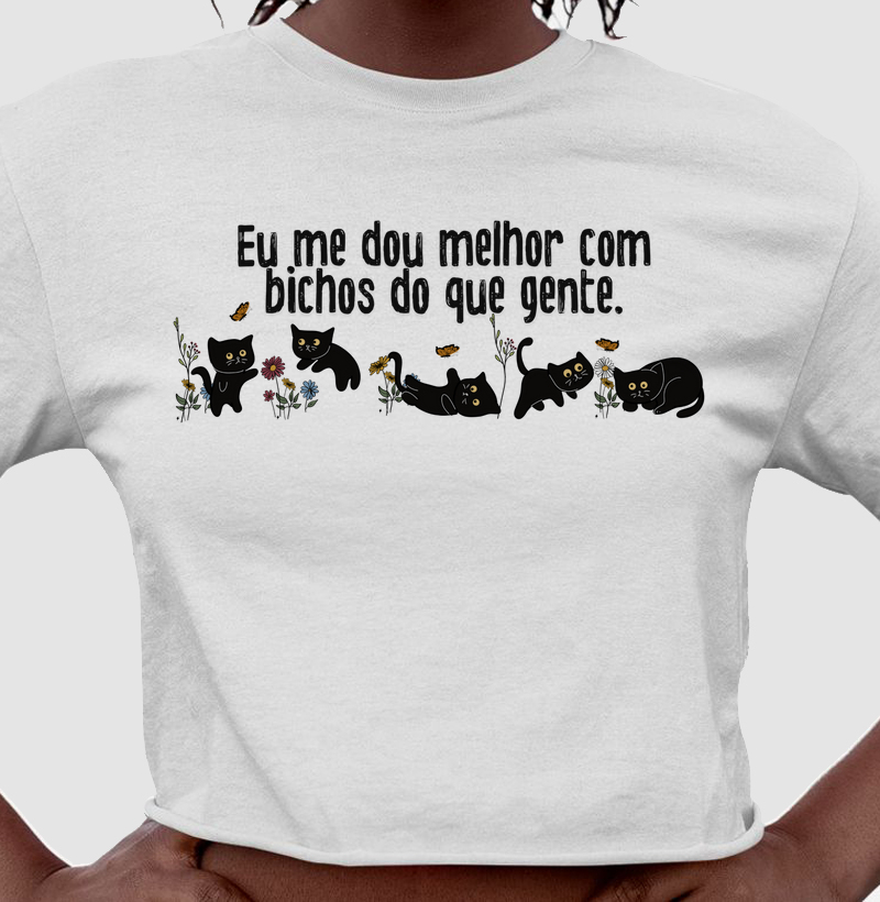 Eu me dou melhor com bichos do que gente