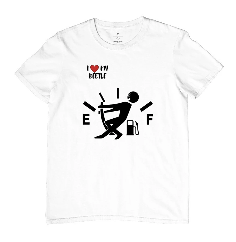 Camiseta Eu amo meu Fusca - I love my Beetle  